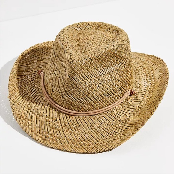 Free People Kismet Straw Cowboy Hat
